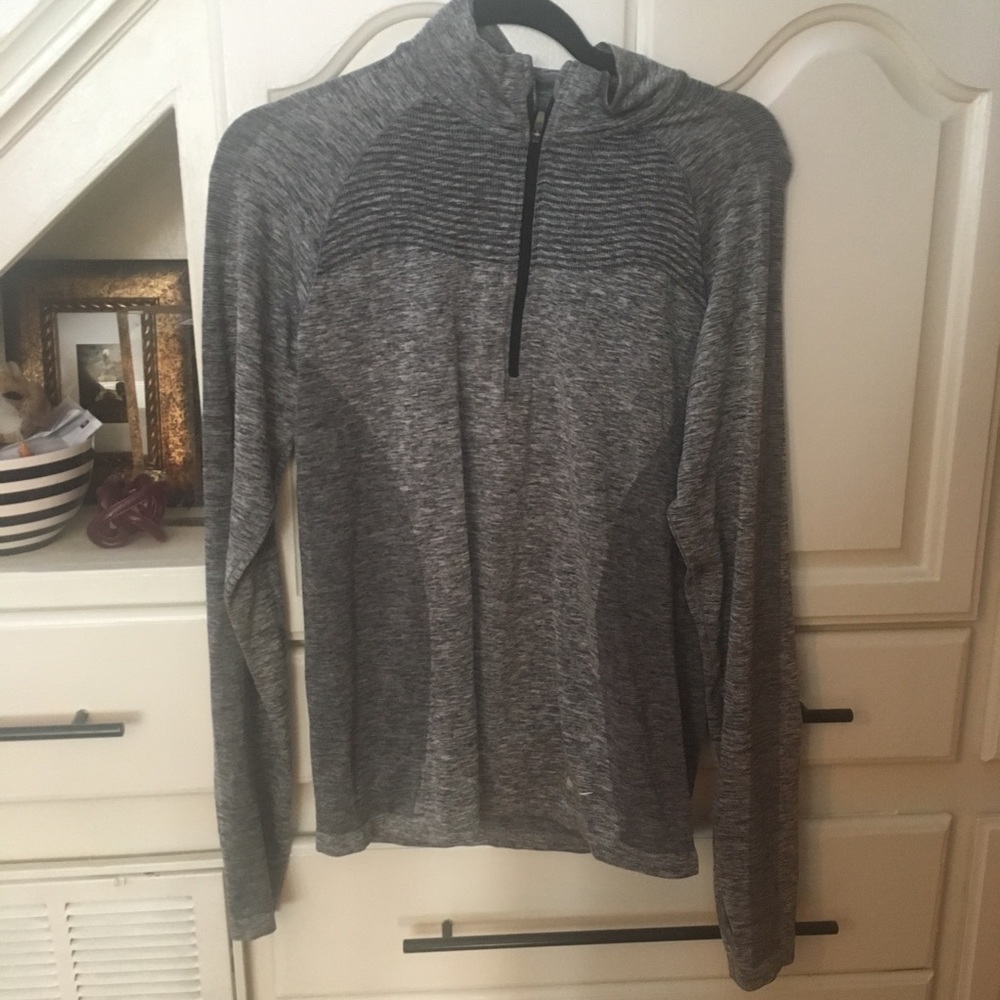 Nike Grey Half-Zip Pullover